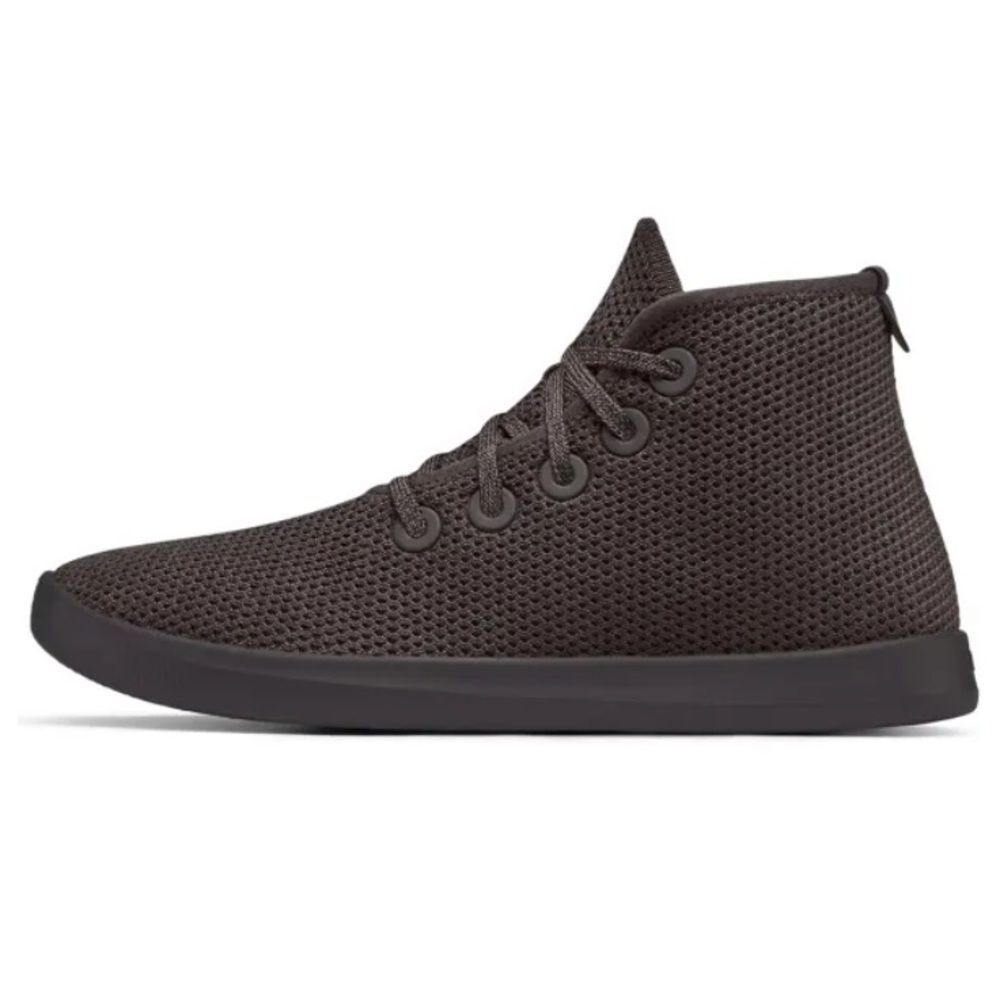 Allbirds Women’s Charcoal Gray Tree Toppers High Top Sneakers Size 6 Eucalyptus